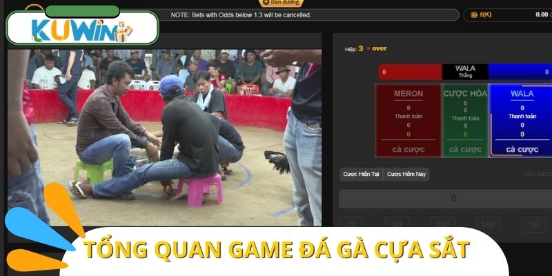 Giới thiệu bộ môn cược đá gà cựa sắt